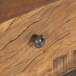 Stolik kawowy, 100x50x45 cm, lite drewno z odzysku