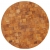 Stolik kawowy, 60 x 60 x 35 cm, lite drewno tekowe