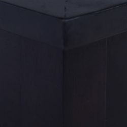 Stolik kawowy, jasna czarna kawa, 100x50x30 cm, mahoń