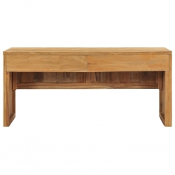 Szafka pod TV, 100x35x45 cm, lite drewno tekowe