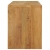 Szafka pod TV, 100x35x45 cm, lite drewno tekowe