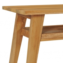Szafka pod TV, 120x35x45 cm, lite drewno tekowe