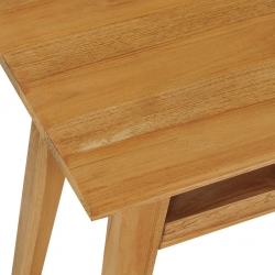 Szafka pod TV, 120x35x45 cm, lite drewno tekowe