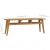 Szafka pod TV, 120x35x45 cm, lite drewno tekowe