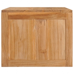 Stolik kawowy, 90 x 50 x 40 cm, lite drewno tekowe