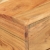 Stolik boczny w kształcie U, 45x30x61 cm, lite drewno akacjowe