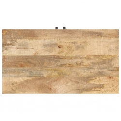 Stolik kawowy, 90 x 50 x 35 cm, lite drewno mango