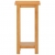 Stolik boczny, 27x24x55 cm, lite drewno dębowe
