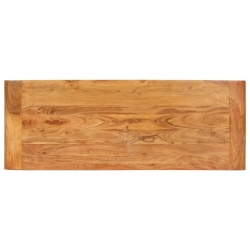 Stolik konsolowy, 110x40x76 cm, akacja stylizowana na sheesham