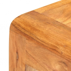 Stolik konsolowy, 110x40x76 cm, akacja stylizowana na sheesham