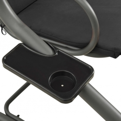 Huśtawka ogrodowa z baldachimem, antracytowa