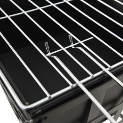 Palenisko i grill 2-w-1, 34 x 34 x 48 cm, stal