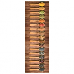 Kuchenny dywanik podłogowy Spoons, 60x300 cm
