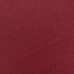 Fotel z podnóżkiem, winna czerwień, tapicerowany tkaniną