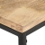 Stolik kawowy, 110x60x35 cm, lite drewno mango