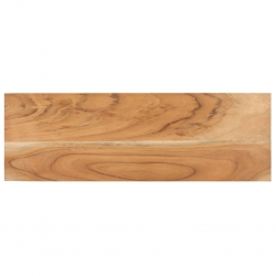 Stolik typu konsola, 110 x 30 x 75 cm, lite drewno akacjowe