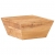 Stolik kawowy w kształcie V, 66x66x30 cm, lite drewno akacjowe
