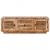 Szafka pod TV, 120x30x40 cm, surowe drewno mango