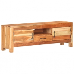 Szafka pod TV, 116x30x40 cm, lite drewno akacjowe