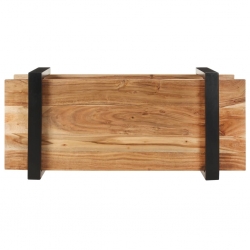 Szafka pod TV, 90x40x40 cm, lite drewno akacjowe