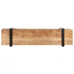 Szafka pod TV, 160x40x40 cm, lite, surowe drewno mango