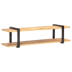Szafka pod TV, 160x40x40 cm, lite, surowe drewno mango