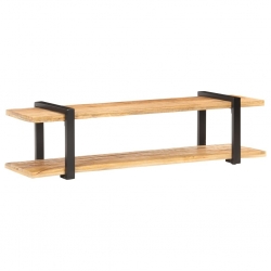 Szafka pod TV, 160x40x40 cm, lite, surowe drewno mango