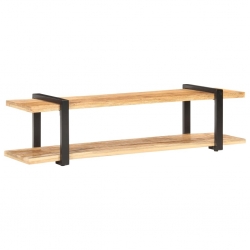 Szafka pod TV, 160x40x40 cm, lite, surowe drewno mango