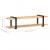 Szafka pod TV, 160x40x40 cm, lite, surowe drewno mango