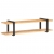 Szafka pod TV, 160x40x40 cm, lite, surowe drewno mango