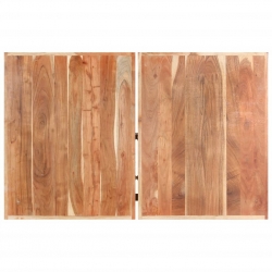 Stolik kawowy, 142x90x42 cm, lite drewno akacjowe