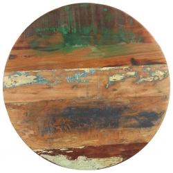 Stolik boczny, 48x48x56 cm, lite drewno z odzysku