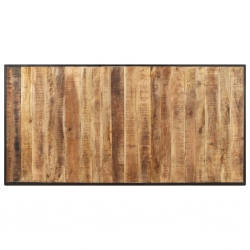 Stół jadalniany, 160 cm, surowe drewno mango