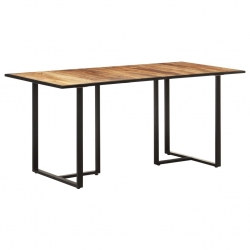 Stół jadalniany, 160 cm, surowe drewno mango