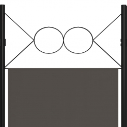 Parawan 4-panelowy, antracytowy, 160 x 180 cm
