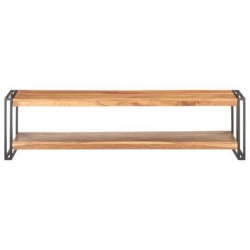 Szafka pod telewizor, 150x30x40 cm, lite drewno akacjowe