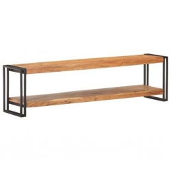 Szafka pod telewizor, 150x30x40 cm, lite drewno akacjowe
