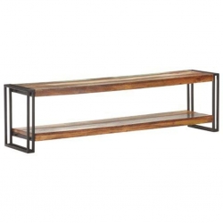 Szafka pod telewizor, 150x30x40 cm, lite drewno z odzysku