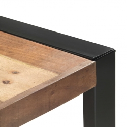 Stół jadalniany, 200x100x75 cm, drewno stylizowane na sheesham