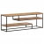Szafka pod TV, 130 x 30 x 45 cm, lite drewno akacjowe