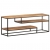 Szafka pod TV, 130 x 30 x 45 cm, lite drewno akacjowe