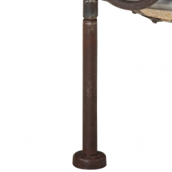 Kolorowe palenisko rustykalne, Ø 40 cm, żelazne