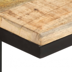 Stoliki boczne, 2 szt., 31,5 x 24,5 x 64,5 cm, drewno mango