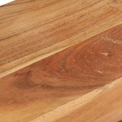 Stoliki boczne, 2 szt., 31,5 x 24,5 x 64,5 cm, drewno akacjowe