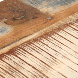 Stoliki boczne, 2 szt., 31,5 x 24,5 x 64,5 cm, drewno z odzysku