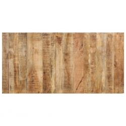 Stół jadalniany, 160 x 80 x 76 cm, surowe drewno mango