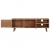 Szafka pod TV, 115x30x39 cm, lite drewno akacjowe