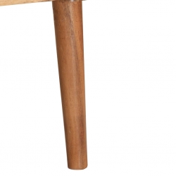 Stolik kawowy, 100x50x39 cm, lite drewno akacjowe