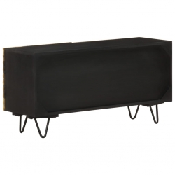 Szafka pod telewizor, 90x30x45 cm, lite drewno mango