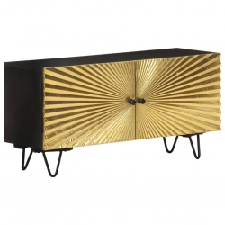 Szafka pod telewizor, 90x30x45 cm, lite drewno mango